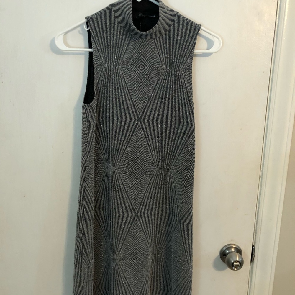 Cute flowy silver dress